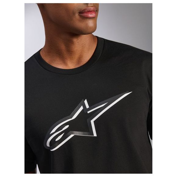 Alpinestars Shadow CSF T - Black / White T -shirts.Ref: AP3852