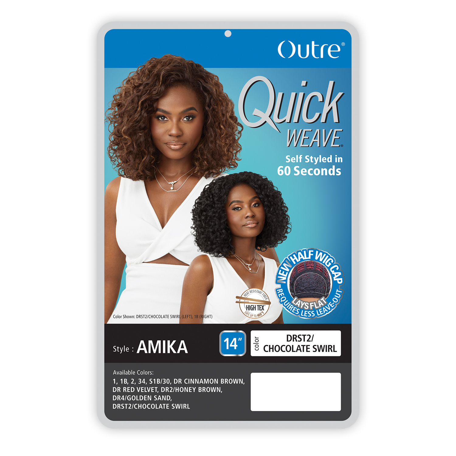 Outre Half Wig Quick Weave Amika
