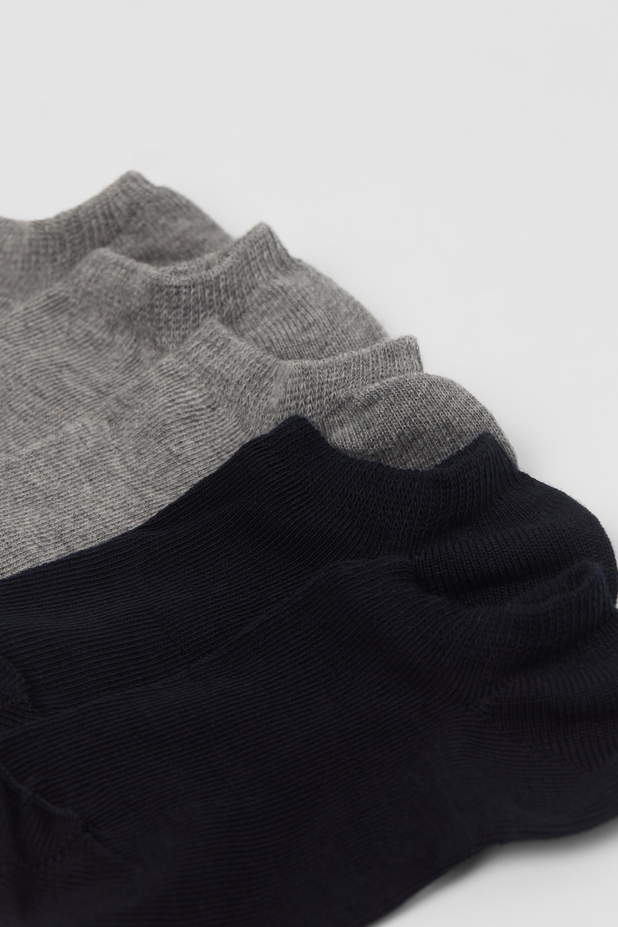 5 Pairs of Unisex Kids’ Cotton Trainer Socks