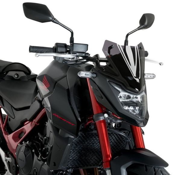 Puig SPORT windshield (+ 7 cm) - GreyHONDA 750 CB 750 HORNET - 2023 - 2024Ref: PUI0294