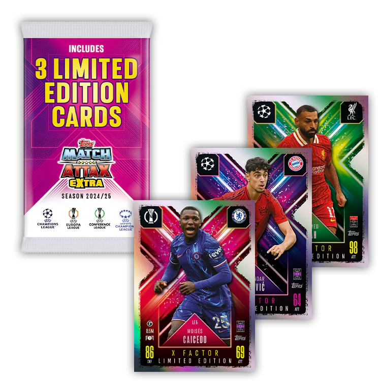 Match Attax Extra 2025 - Eco Mega Multipack (Reduced Packaging Version)