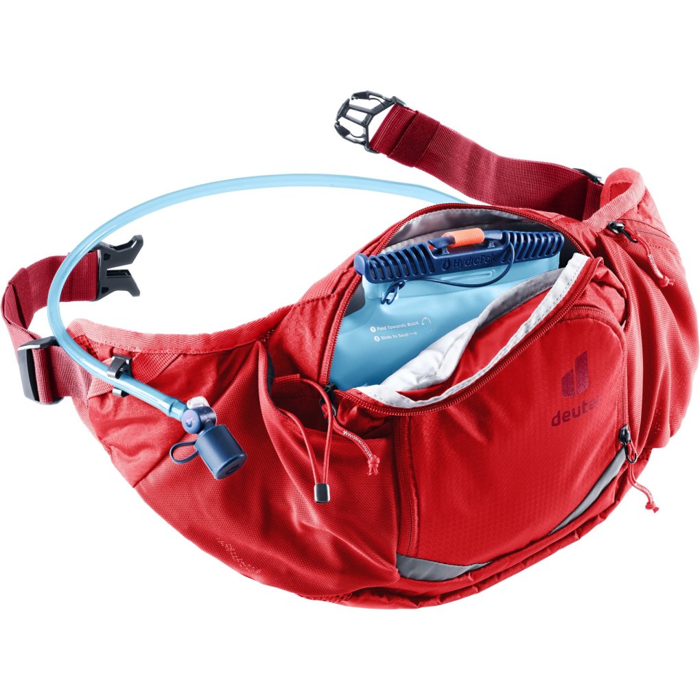 Deuter Pulse 5 Hip Bag - cherry-masala