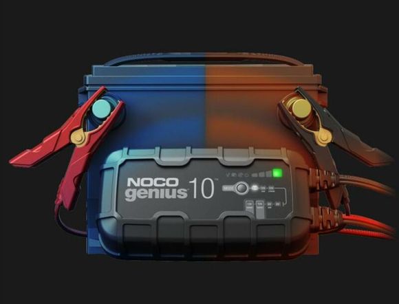 Noco intelligent battery charger Genius10 6/12V 10A UniversalRef: Noco00004A / 1079650
