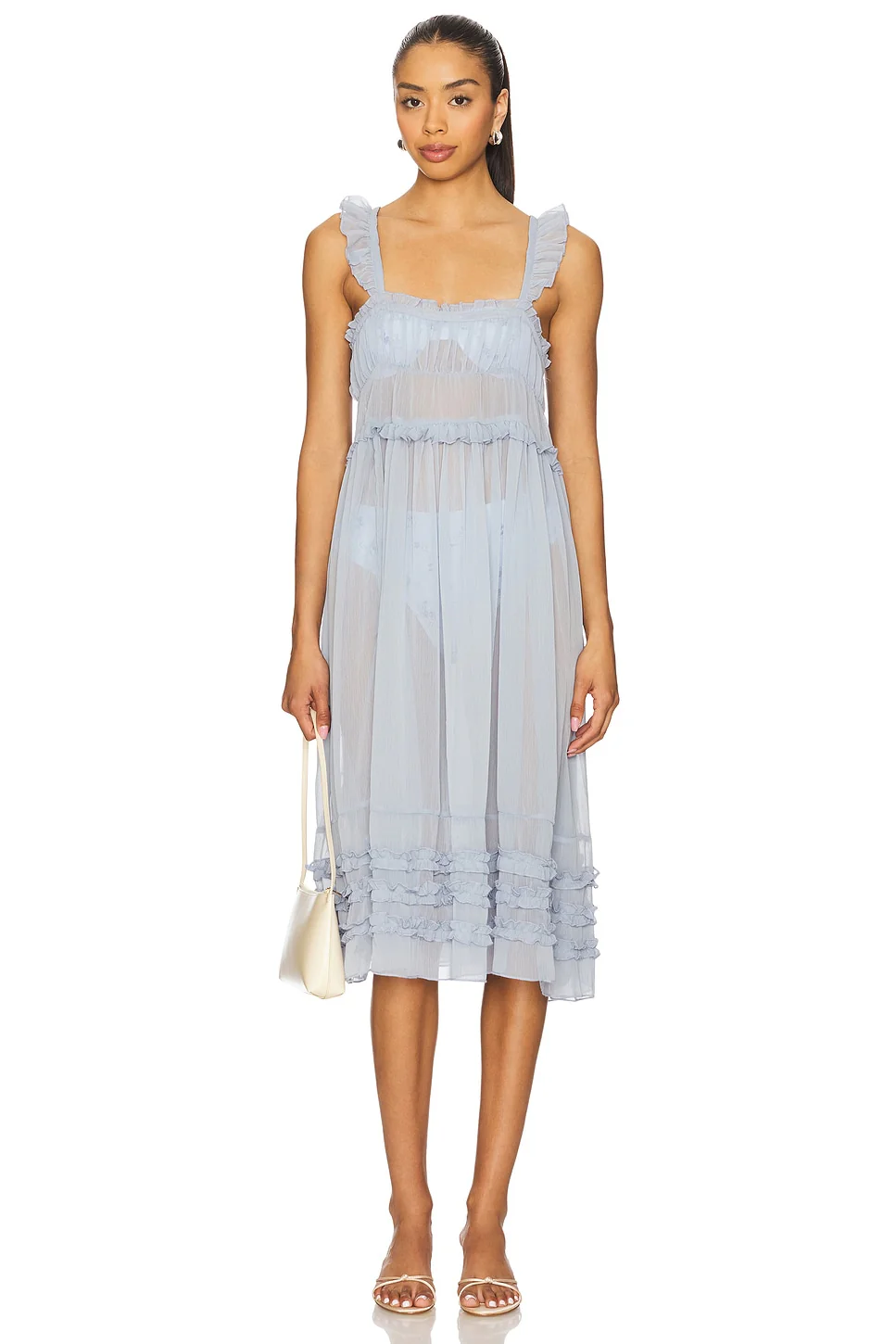 Moon Phase Midi Dress