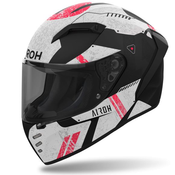 Casque intégral Airoh CONNOR - OMEGA - Noir / BlancRef : AR1333