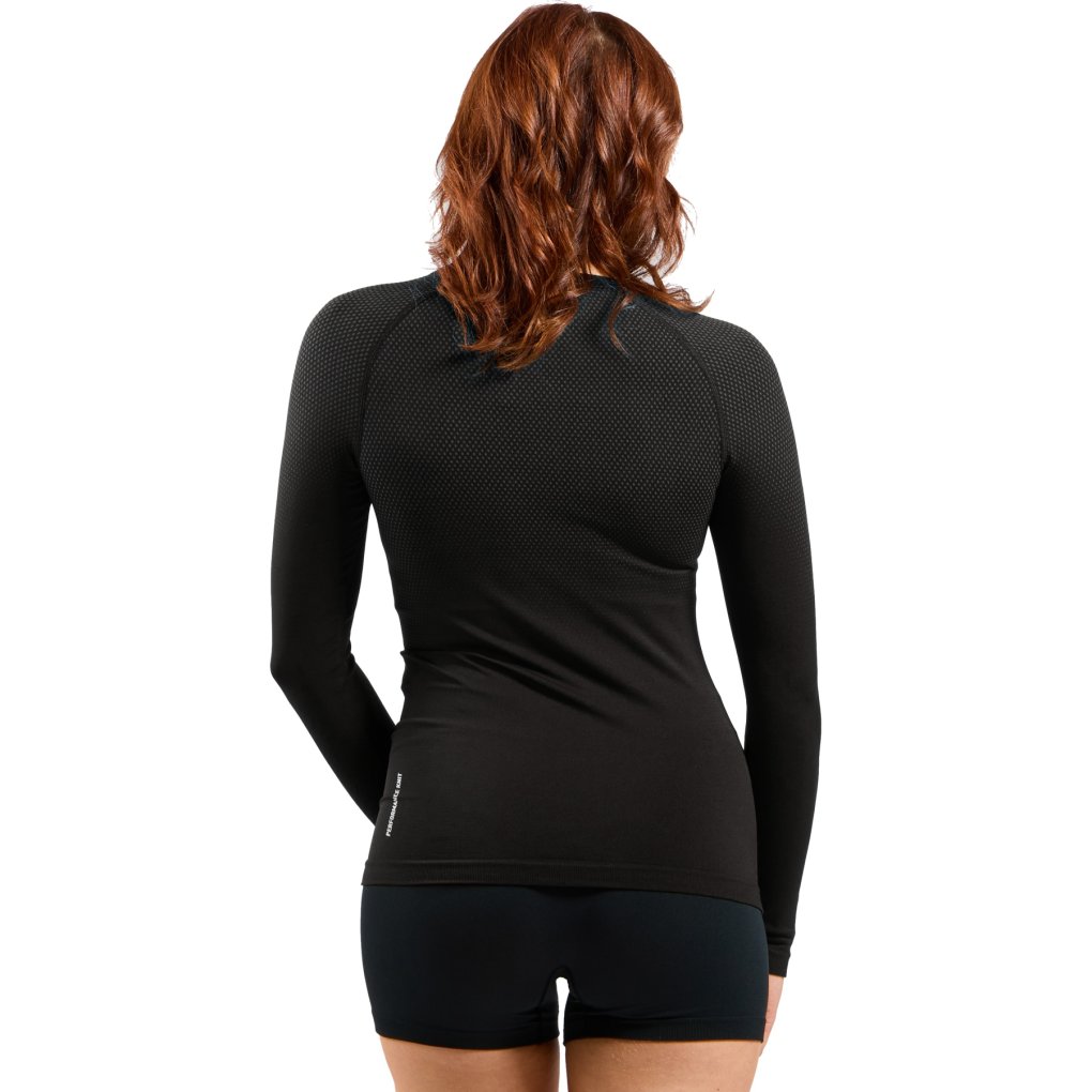 Odlo Performance Light Long-Sleeve Base Layer Top Women - black