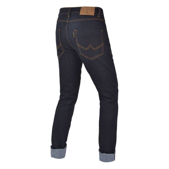 Motorcycle Jeans By City Route Ii - Straight / Regular - Blue / BlackRef: byc0013