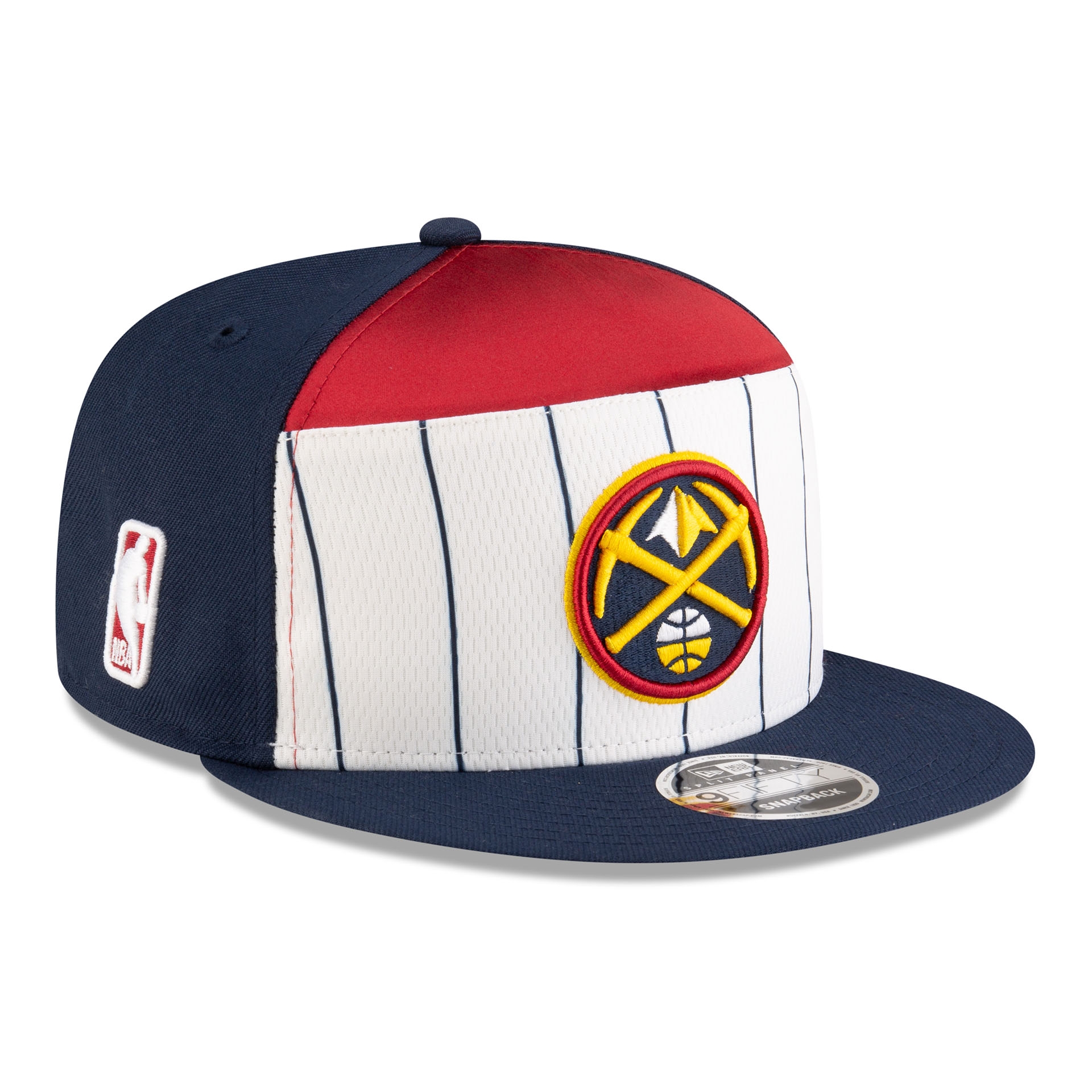 Denver Nuggets 2025-26 NBA Tip-Off 9FIFTY Split Panel Snapback Cap