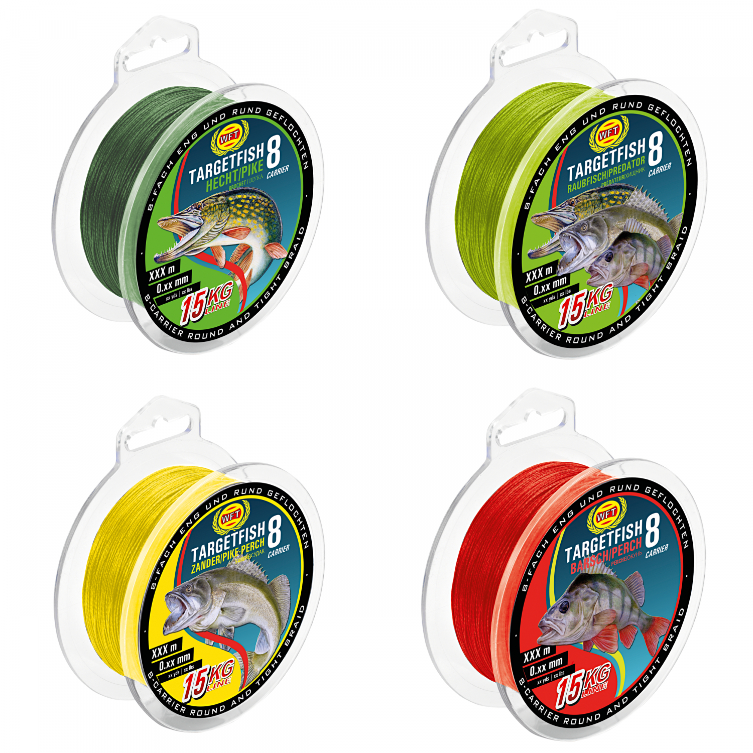 WFT Prey Fish Line Target Fish 8