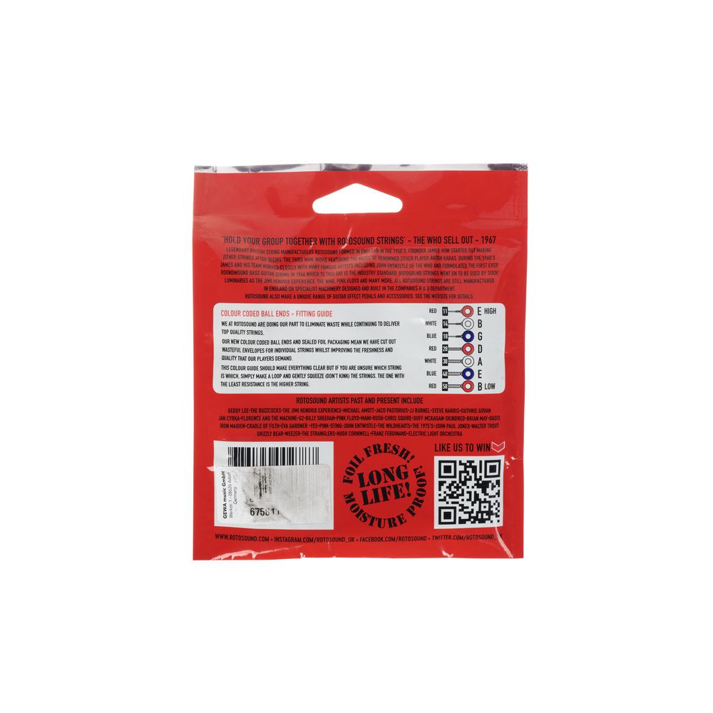 Rotosound Roto Reds R11