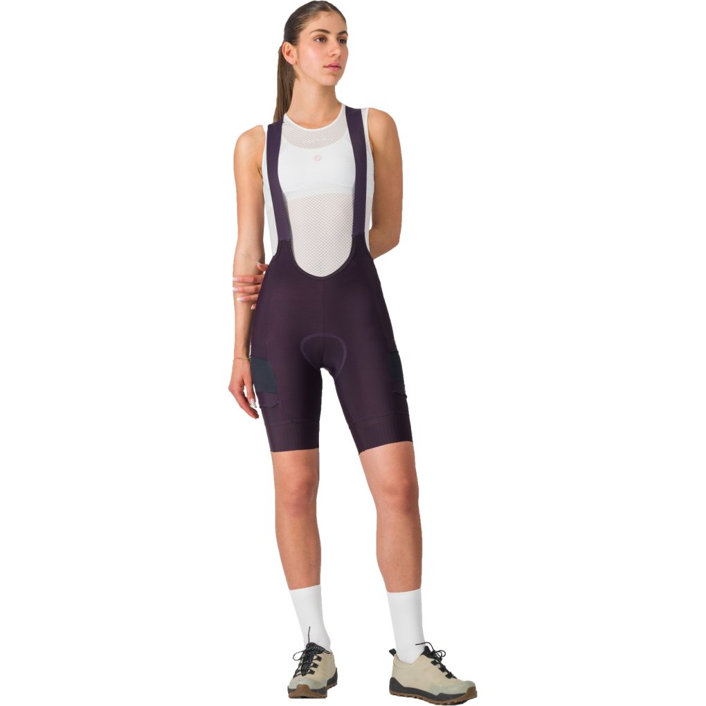 Castelli Unlimited Cargo Bibshorts Women - dark night shade 513
