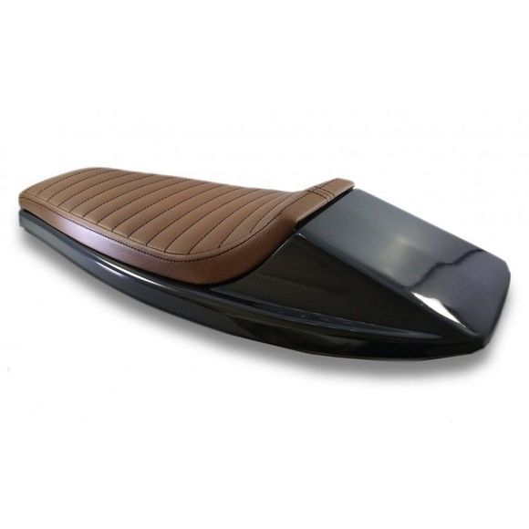 Brazoline comfort saddle Cafe RACER Flat Track 4.1 Universal - BrownRef: SCR4.1