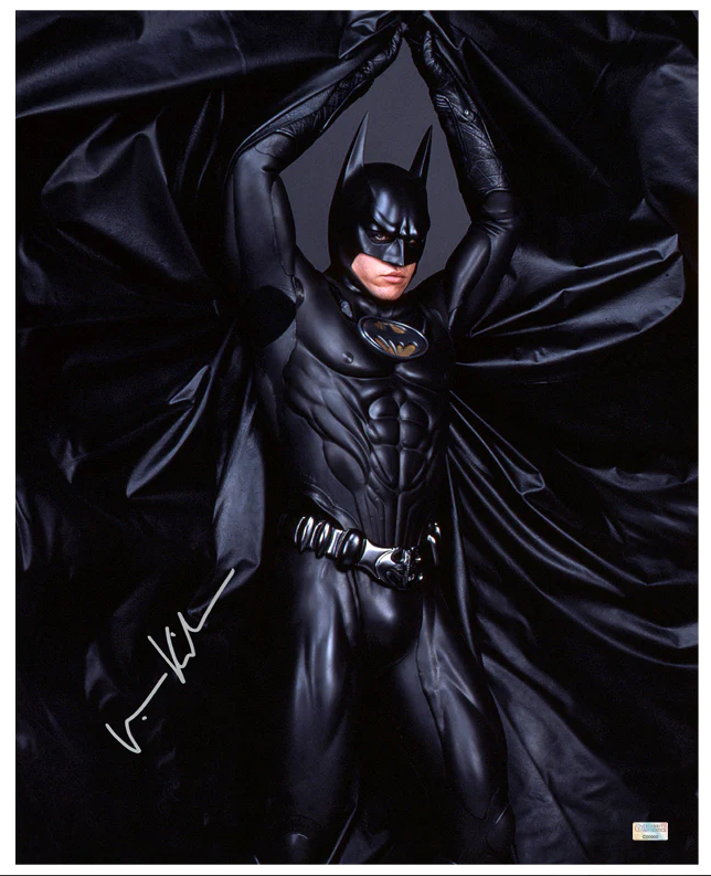 Val Kilmer Autographed Batman Forever 40cm ×50cm Studio Photo Framed