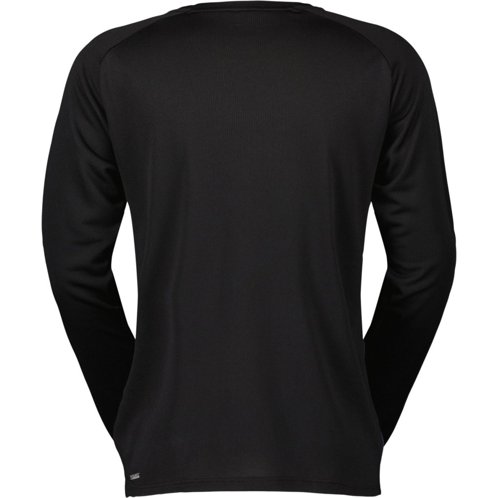 SCOTT Trail Tuned Longsleeve Tee Men - black/swish purple