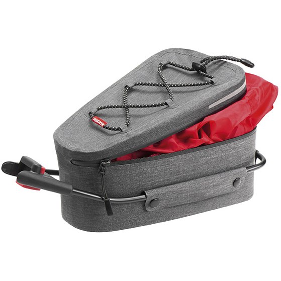 KLICKfix Contour Waterproof 0217W Bike Bag for Saddle - 4L - grey