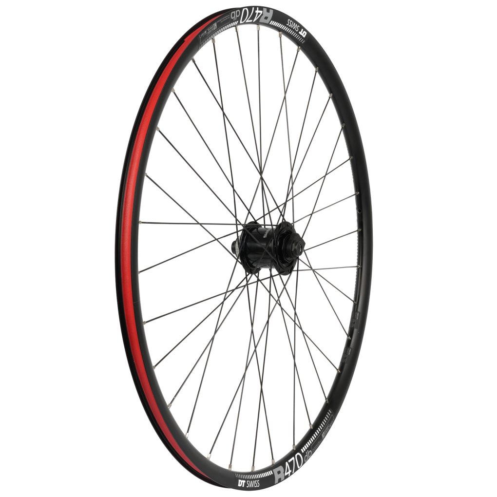Shimano | DT Swiss - DH-UR705 | R 470 - Front Wheel with Hub Dynamo - 28