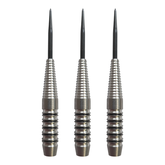 McDart Black Ring Shark steel dart barrels - 24g