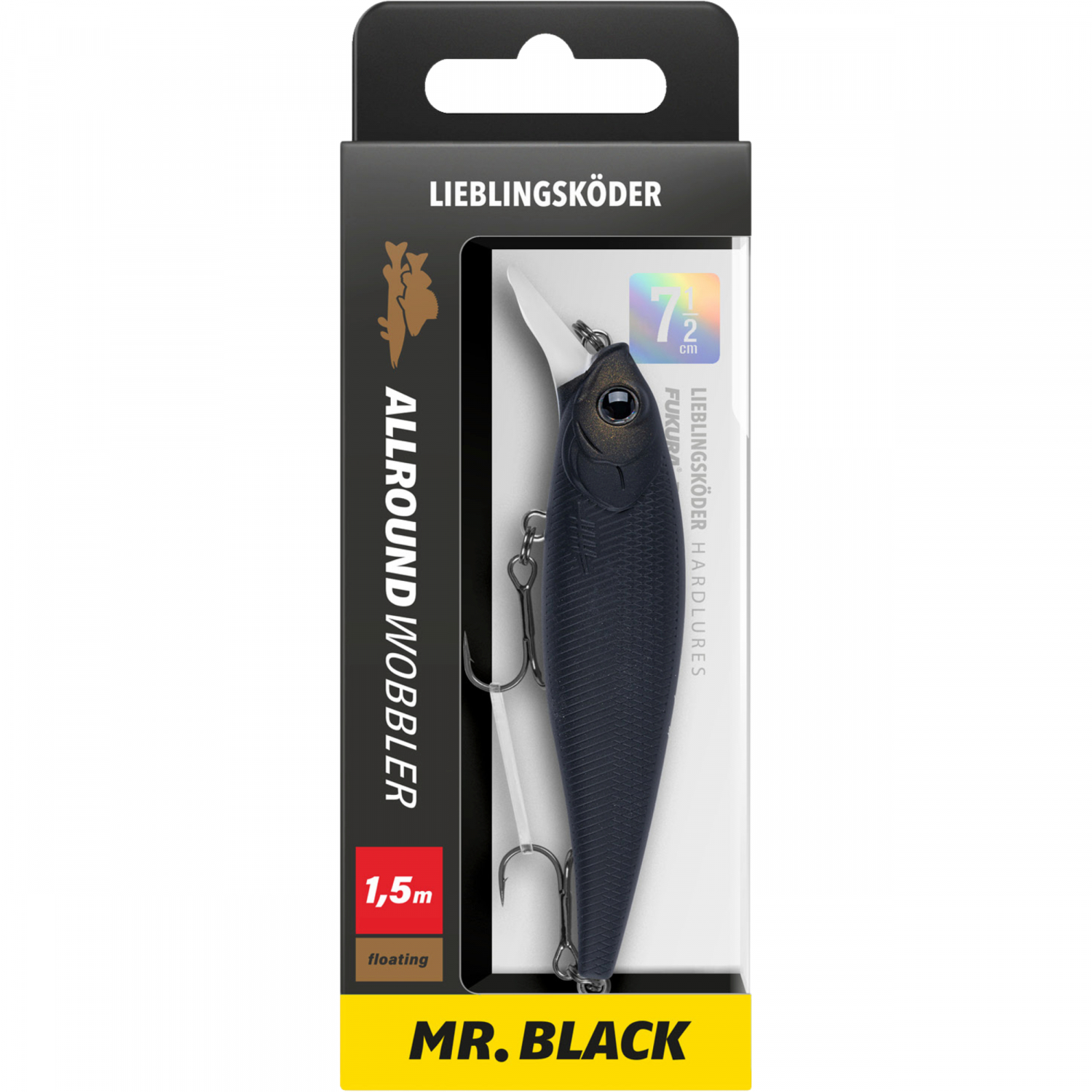 Lieblingsköder Allroundwobbler (Mr. Black)