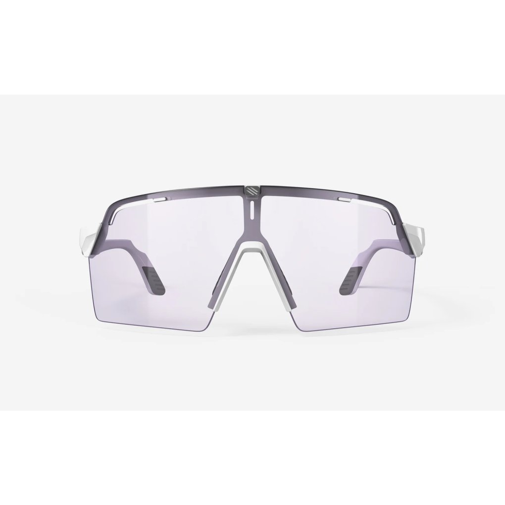 Rudy Project Spinshield Pro Glasses - White Gloss - ImpactX™ Photochromic 2 Laser Purple - 0