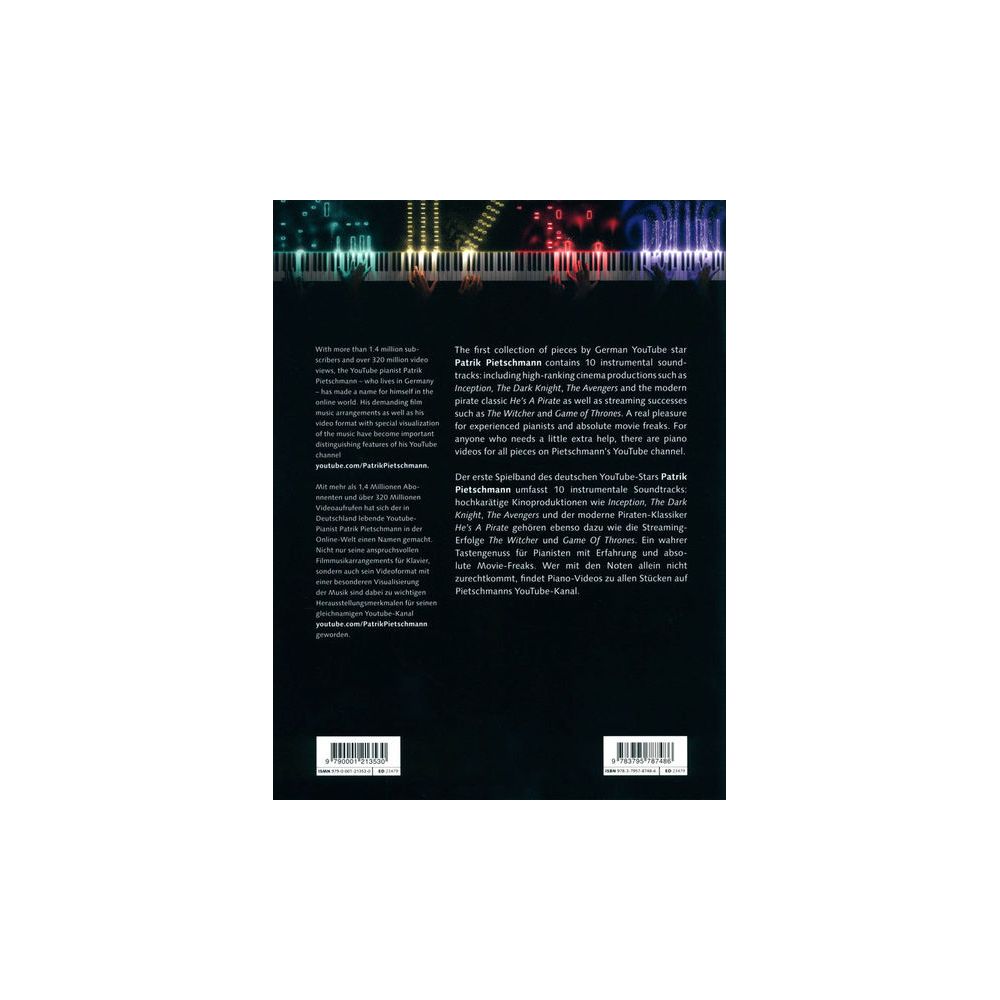 Schott Movie & TV At The Piano – Thomann Ireland