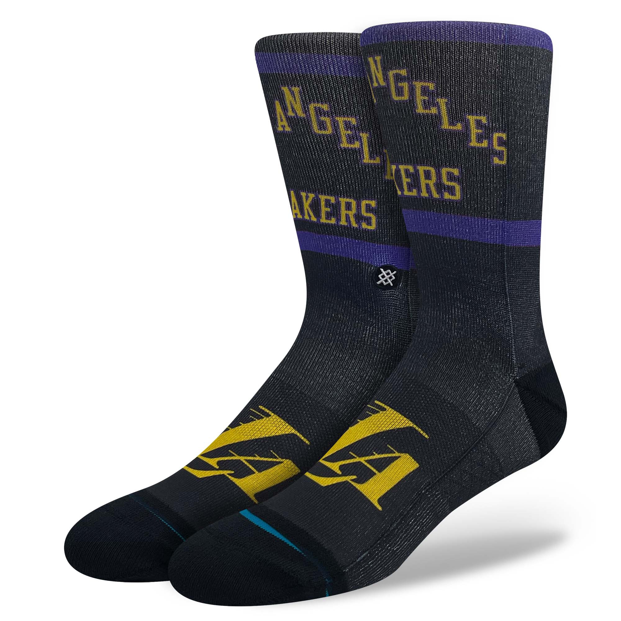 Los Angeles Lakers 2023/24 NBA City Edition Stance Crew Socks