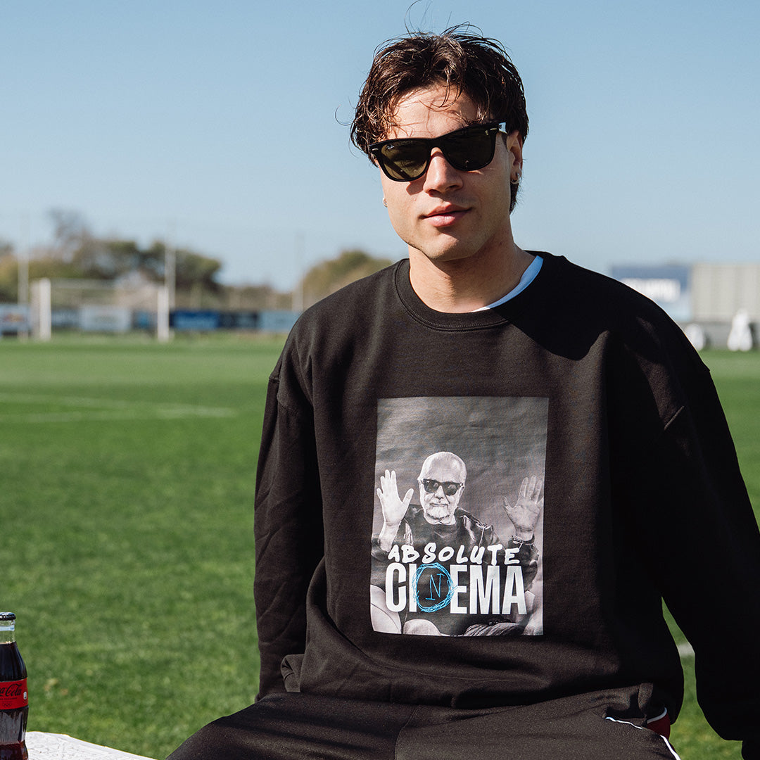 SSCN Linea Admin Absolute Cinema Black Sweatshirt