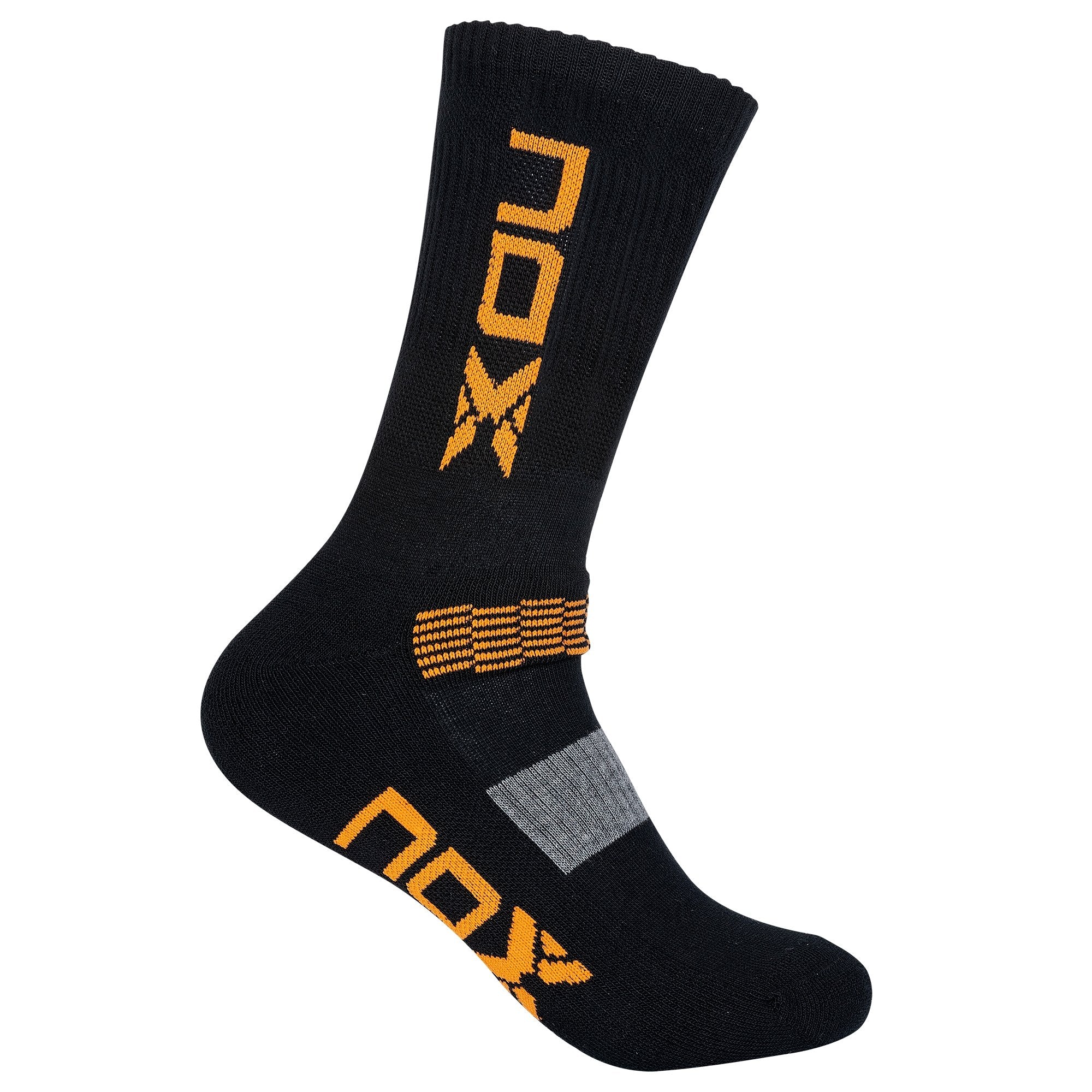 Pack of CREW performance socks black/orange