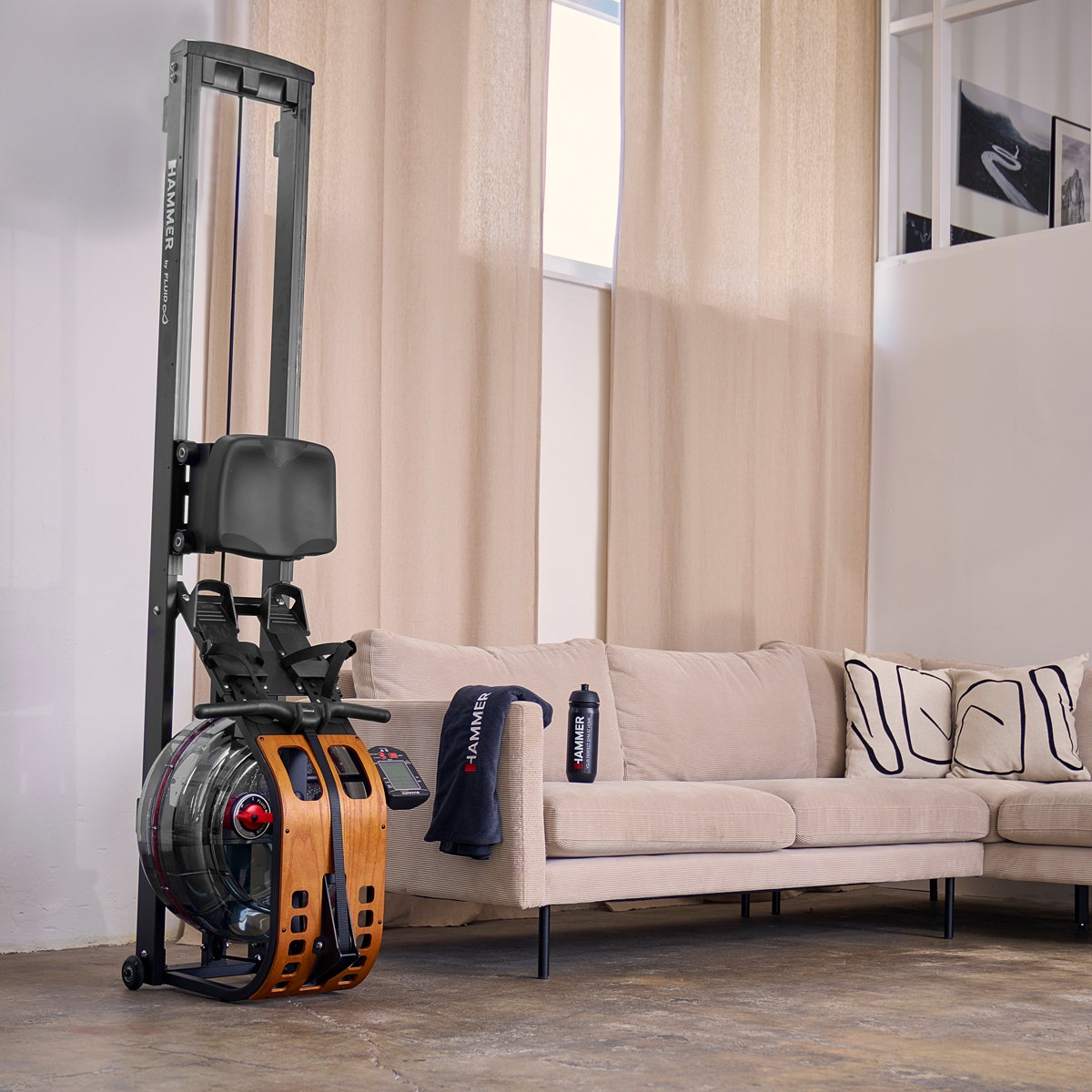 Water Rowing Machine Aquon Water Flow PRO