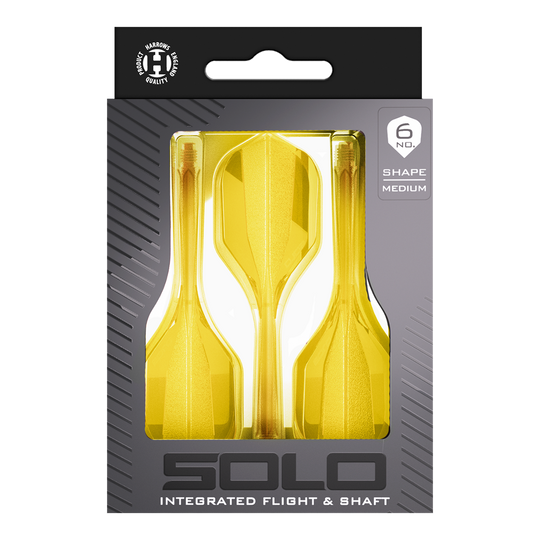 Harrows Solo No6 Flight Shaft System - Yellow
