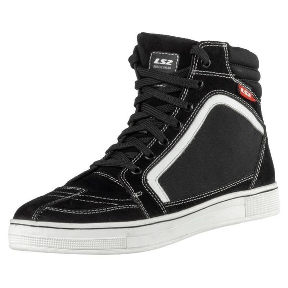 Ls2 Doron Motorcycle Sneakers - Black / WhiteRef: LS1419