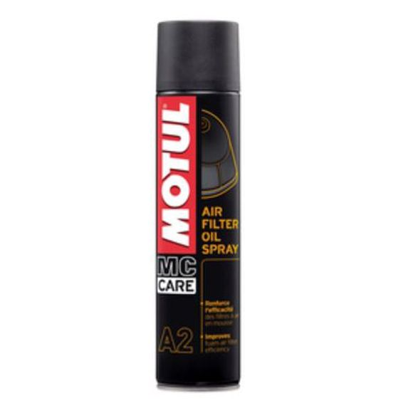 Graisse filtre à air Motul AIR FILTER OIL SPRAY 400ML UniverselRef : MOT0078 / 102986
