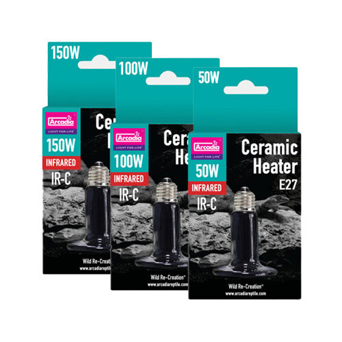 Arcadia Ceramic Infrared Heat Lamp - 150W