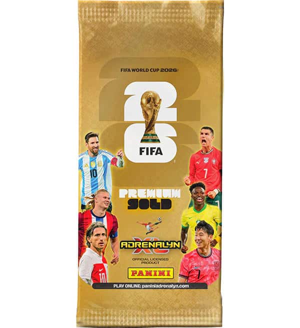 Panini FIFA World Cup 2026 Adrenalyn XL - PREMIUM GOLD Pack