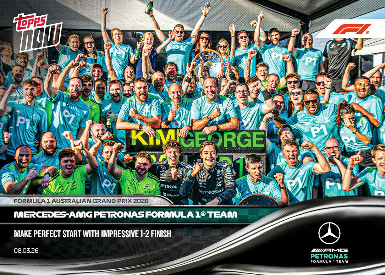Mercedes-AMG PETRONAS Formula One Team - 2026 Formula 1® Topps NOW® - Card 15