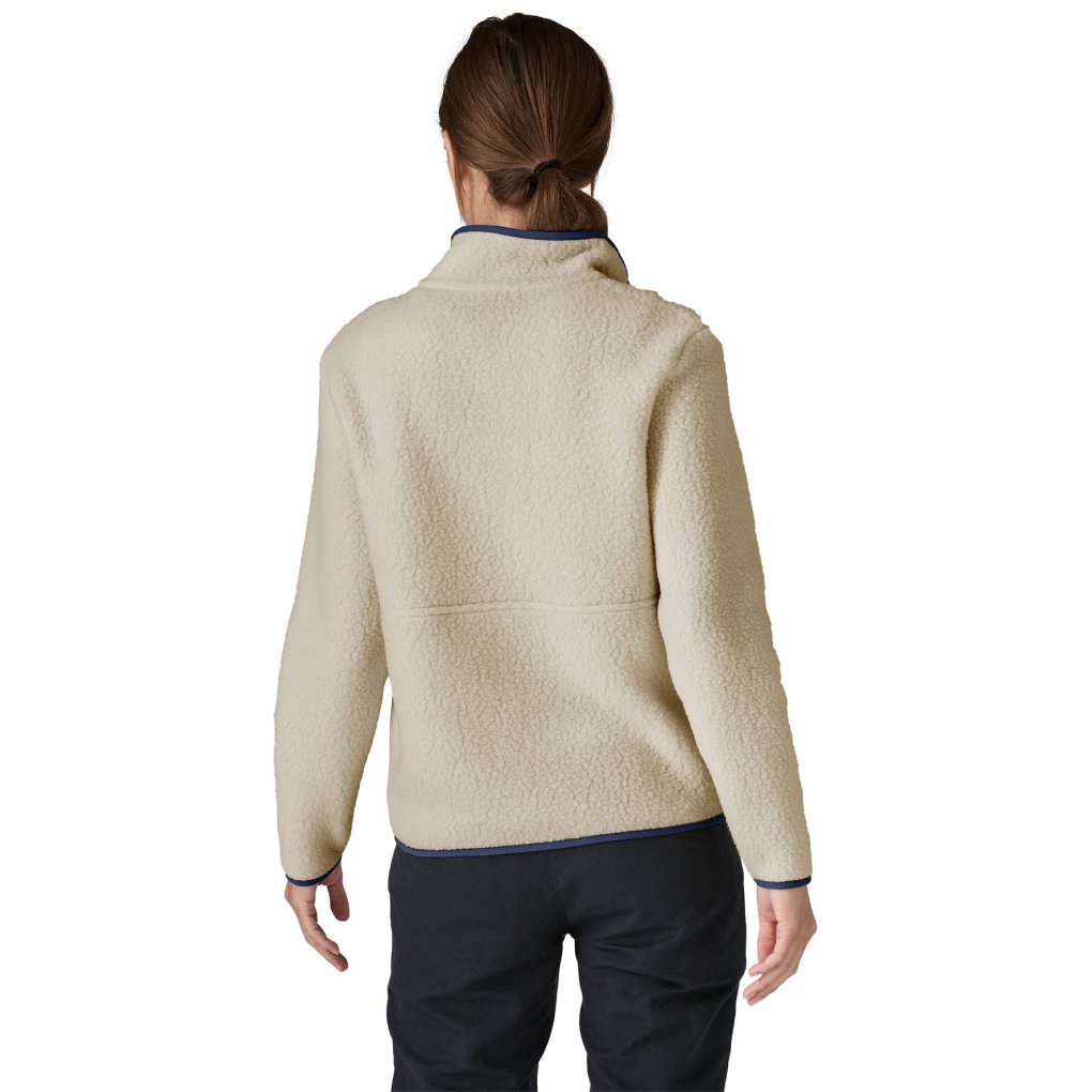Patagonia Retro Pile Marsupial Fleece Pullover Women - Natural