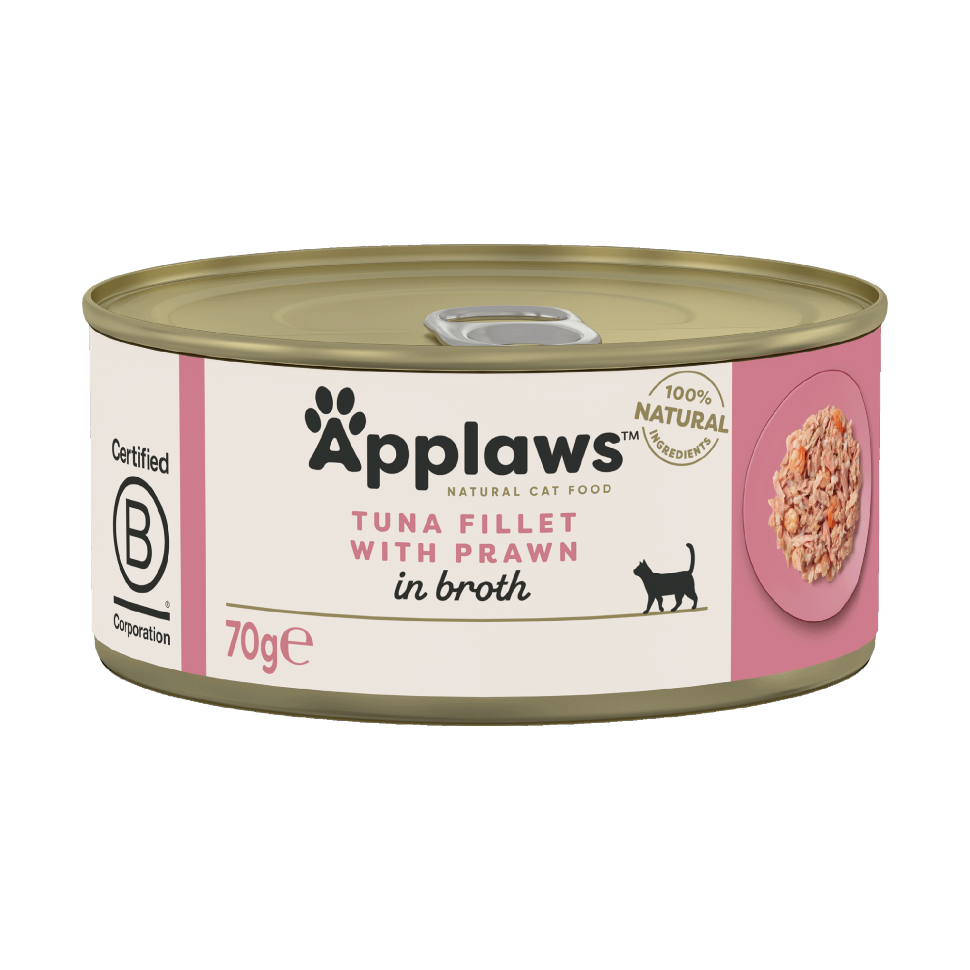 Applaws Cat Food - Tuna Fillet & Prawn - 24x 70g
