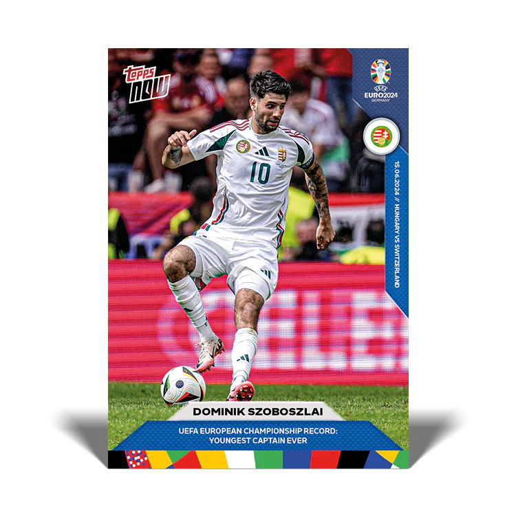 4-Card Bundle - EURO 2024 TOPPS NOW® Cards 3-6