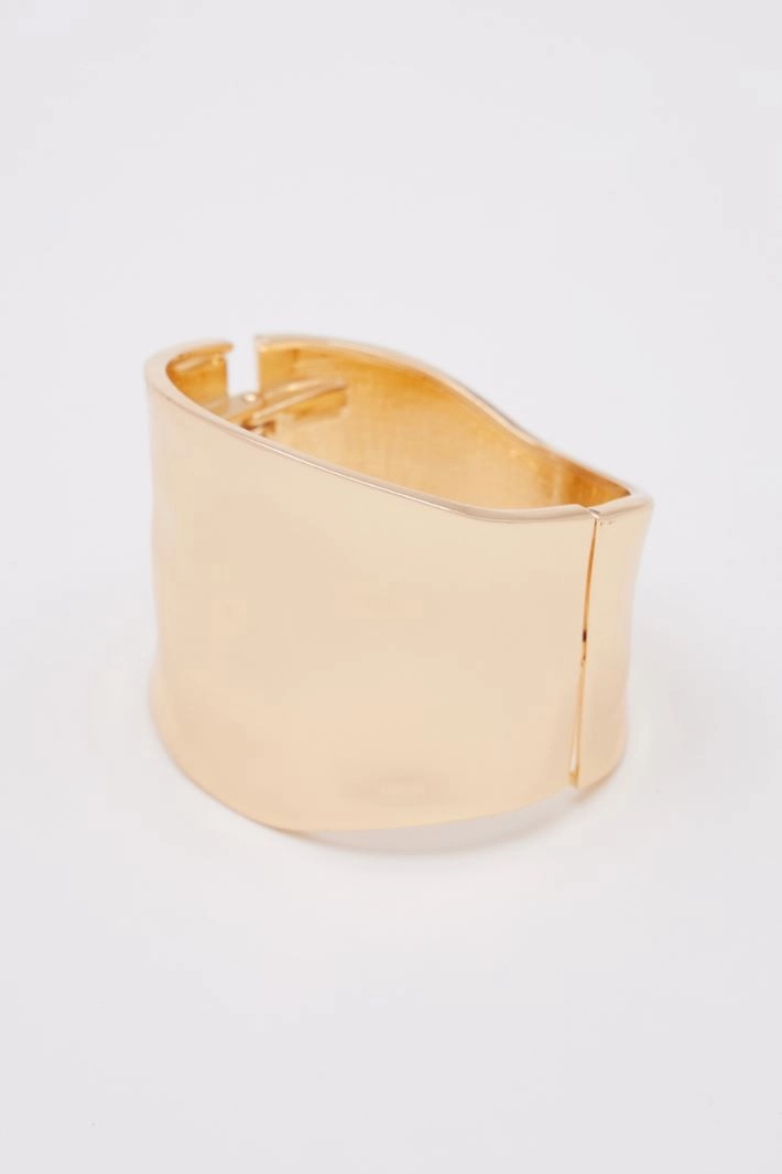 Rigid metal bracelet - GOLD