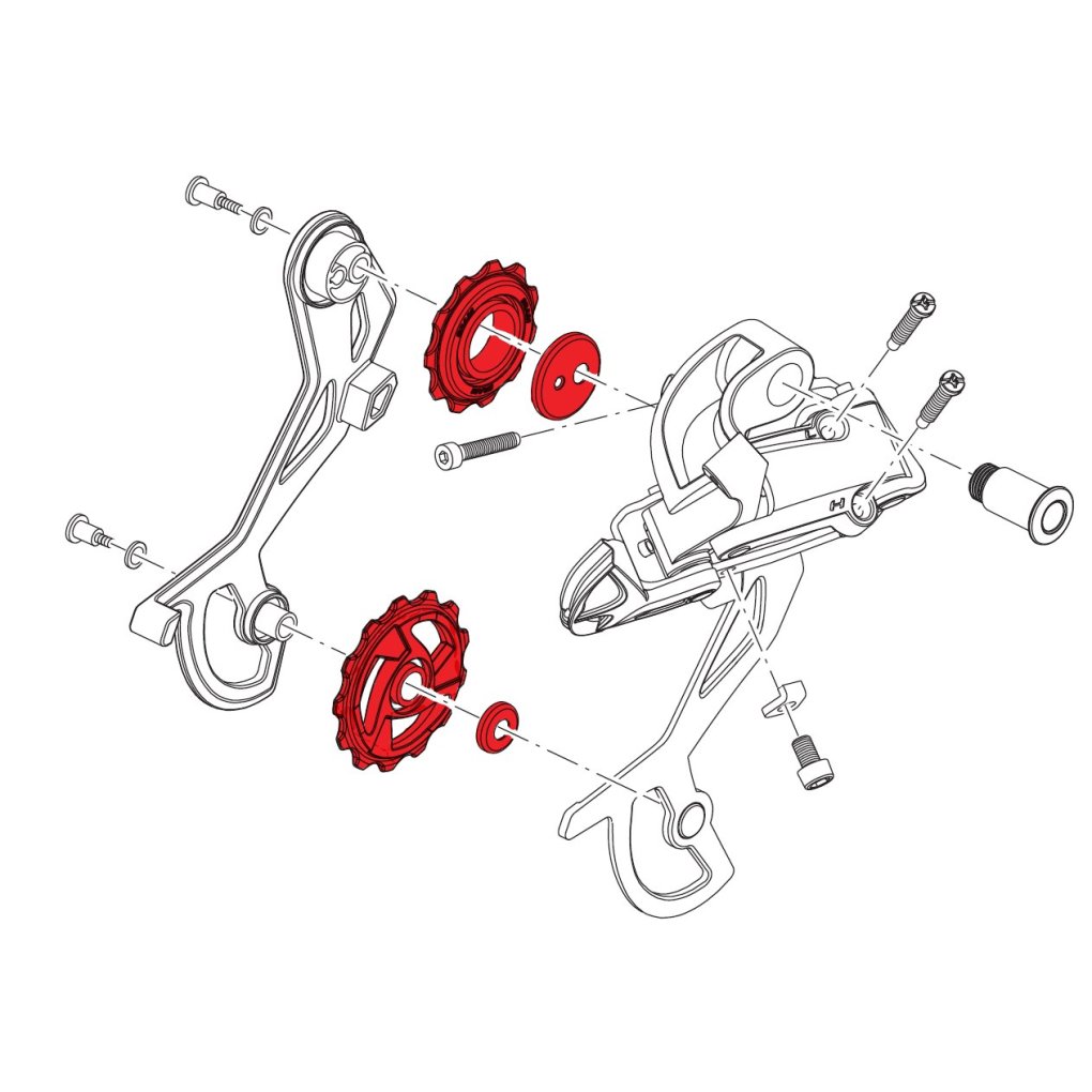 SRAM 5.0 Pulleys