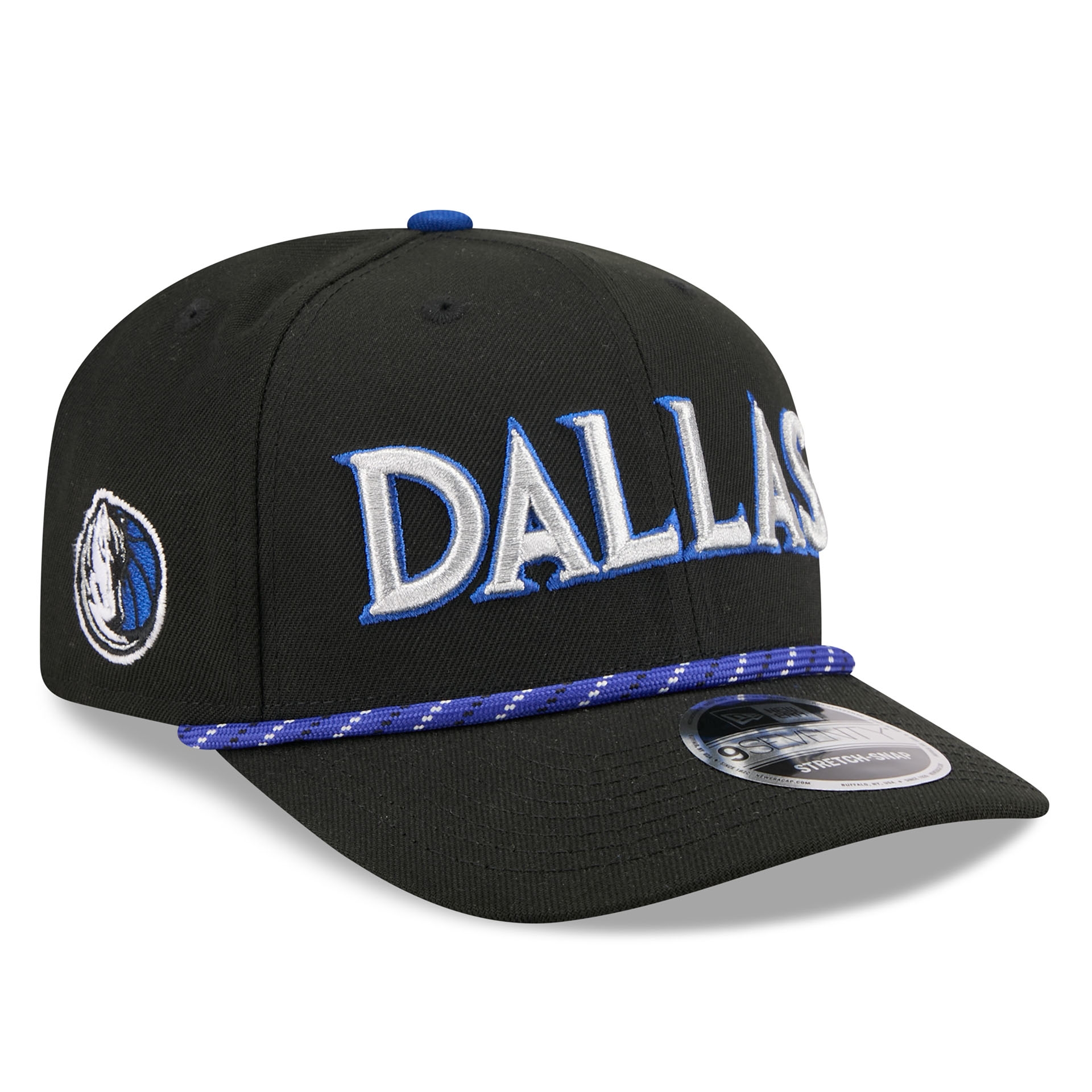 Dallas Mavericks 2025-26 NBA City Edition 9SEVENTY Stretch-Snap Cap