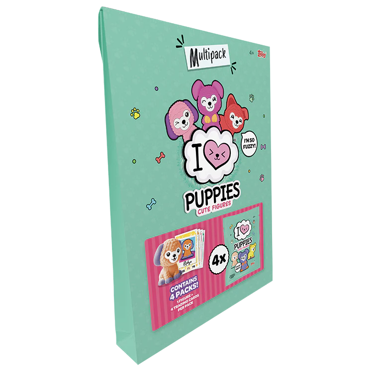 New! I Love Puppies - Multipack