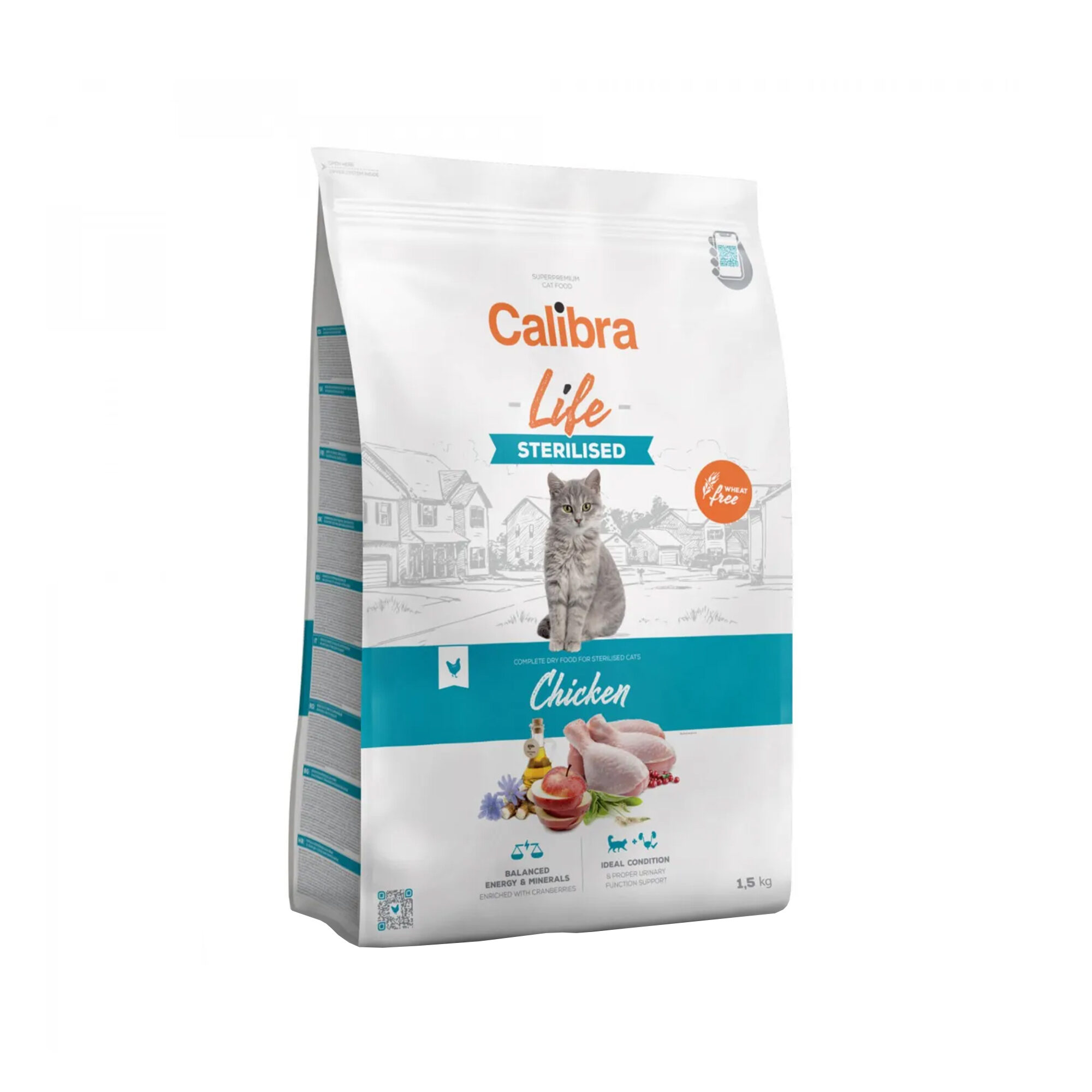 Calibra Cat Life Sterilised - Chicken - 1,5kg
