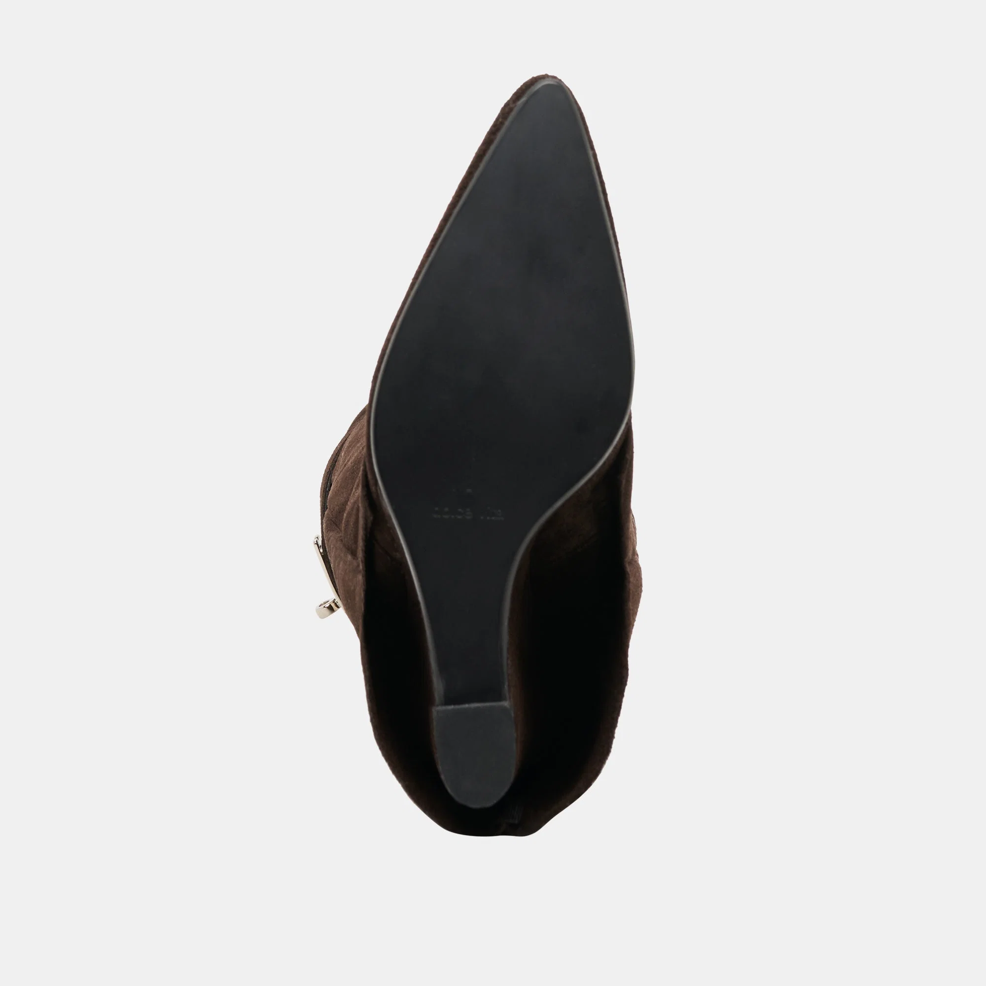 AGGY BOOTS DK BROWN SUEDE