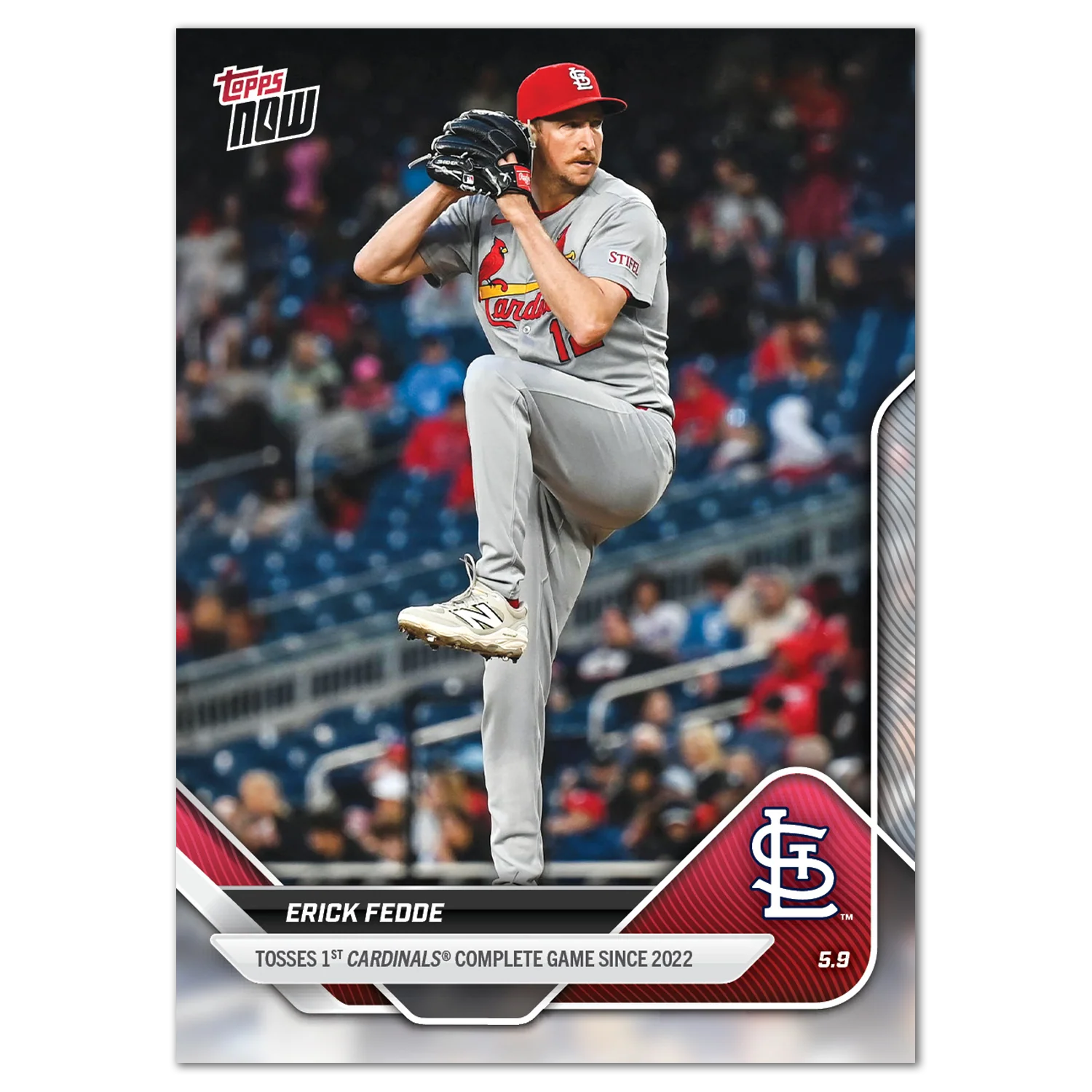 Erick Fedde - 2025 MLB Topps NOW® - Card 156