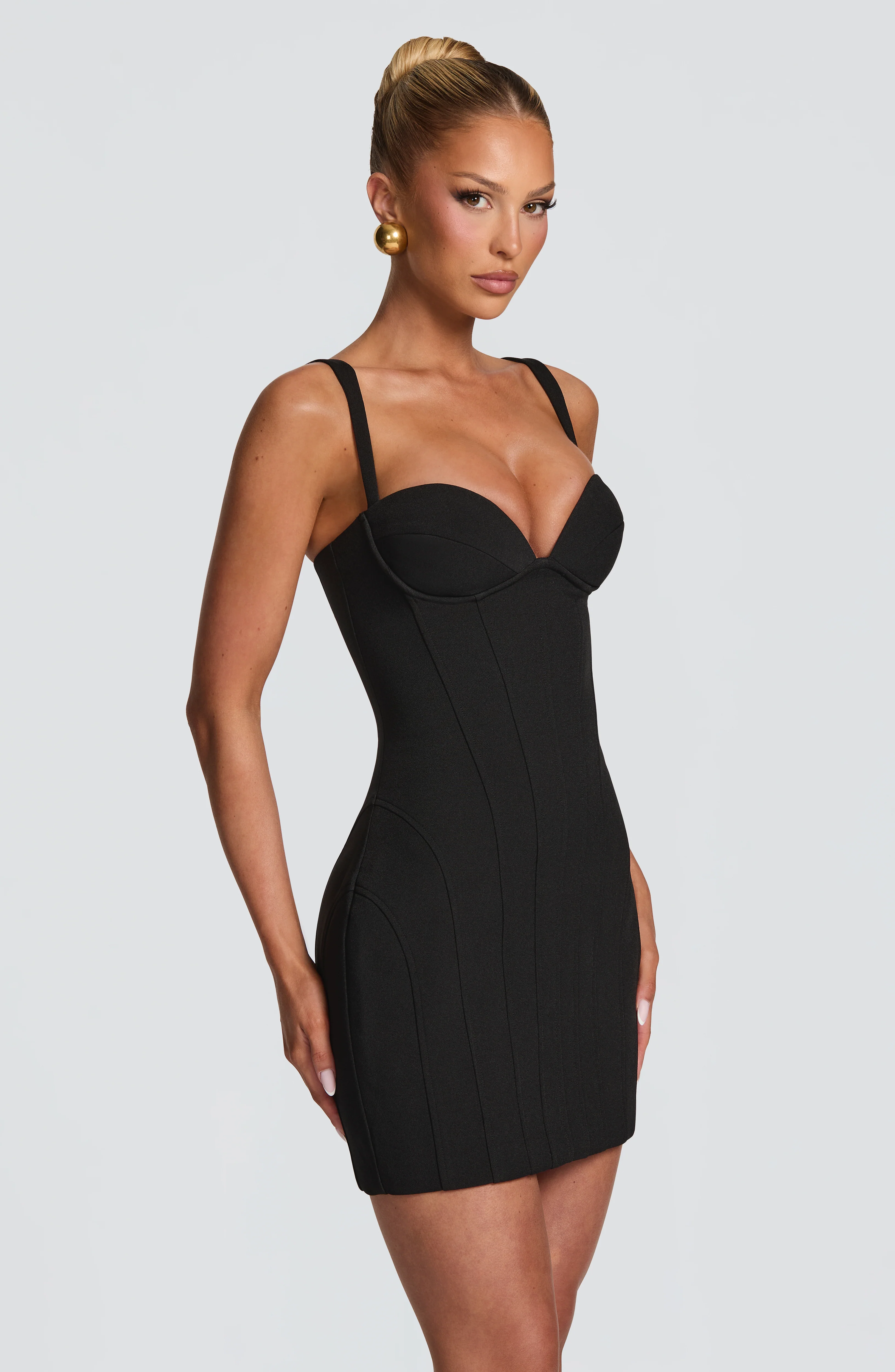 Pareesa Mini Dress - Black