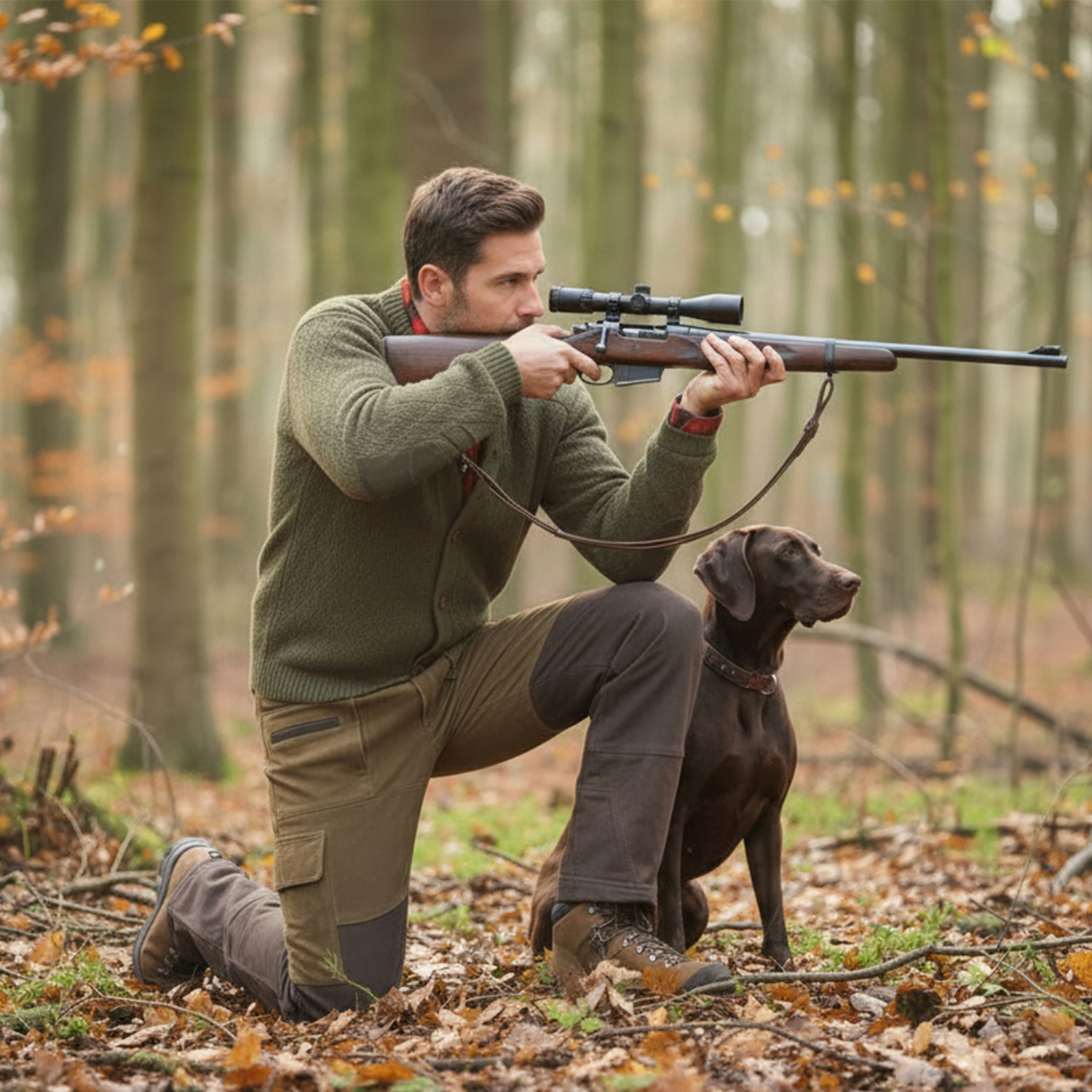 il Lago Prestige Leather Trousers Arne Men (Brown\/Black)