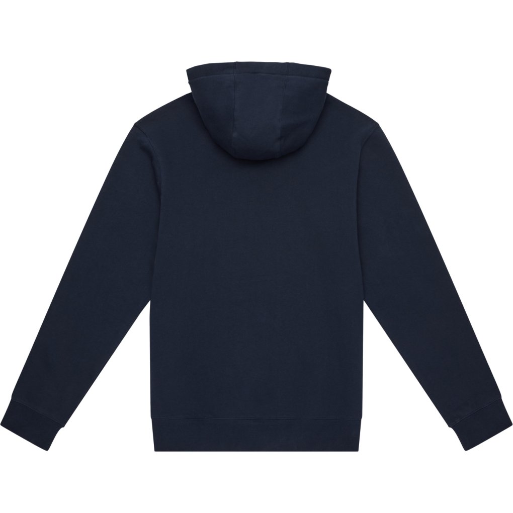 FOX Image Skull Fleece Hoodie Men - midnight