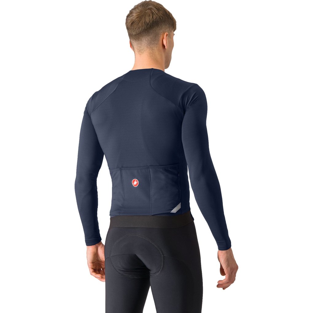 Castelli Fly LS Jersey Men - twilight blue 456