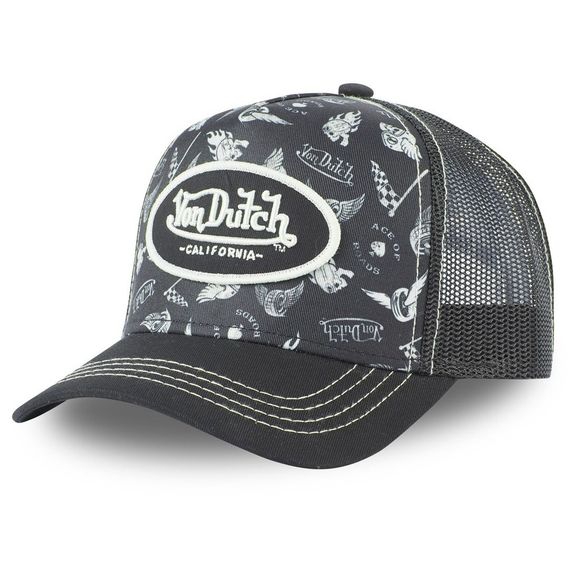 Von Dutch Trucker - Black CapRef : VDH0185 / VD/0/CAS1/TAT05-TU
