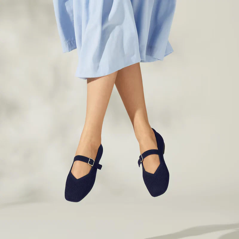 Square-Toe Mary Janes (Margot Mary Jane)